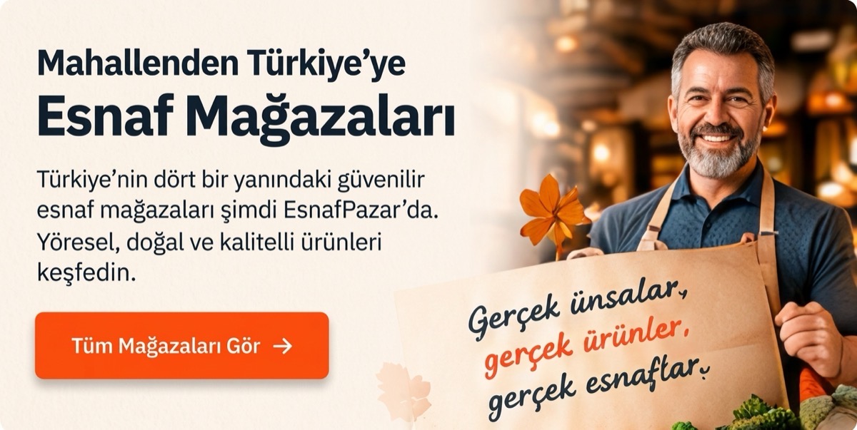 Mahallenden Türkiye’ye Esnaf Mağazaları. Tüm mağazaları gör.