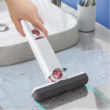 Kendinden Sıkmalı Mini Mop Cam Fayans Mini Temizlik Mopu