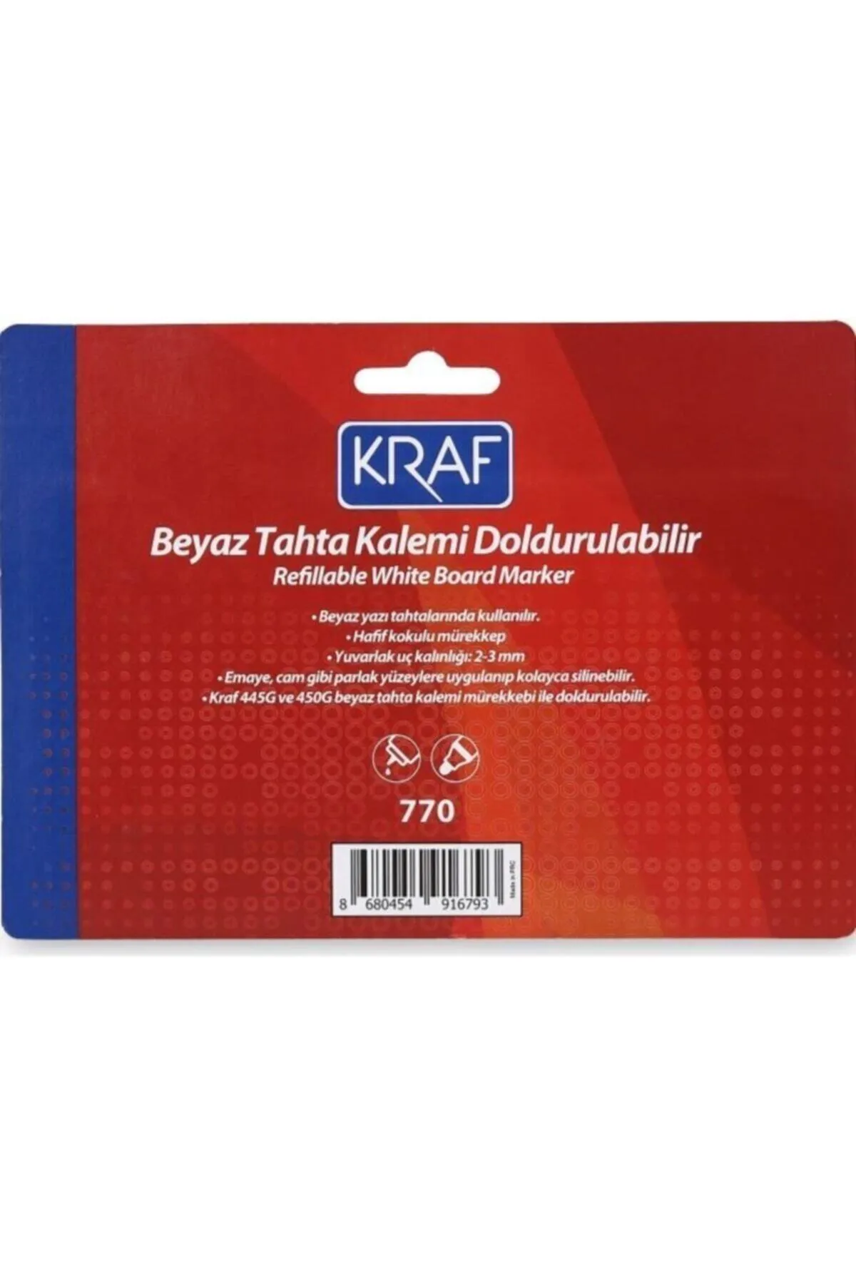 Reyonon 4'lü Beyaz Tahta Kalemi  770-4 8680454916793 görsel 2