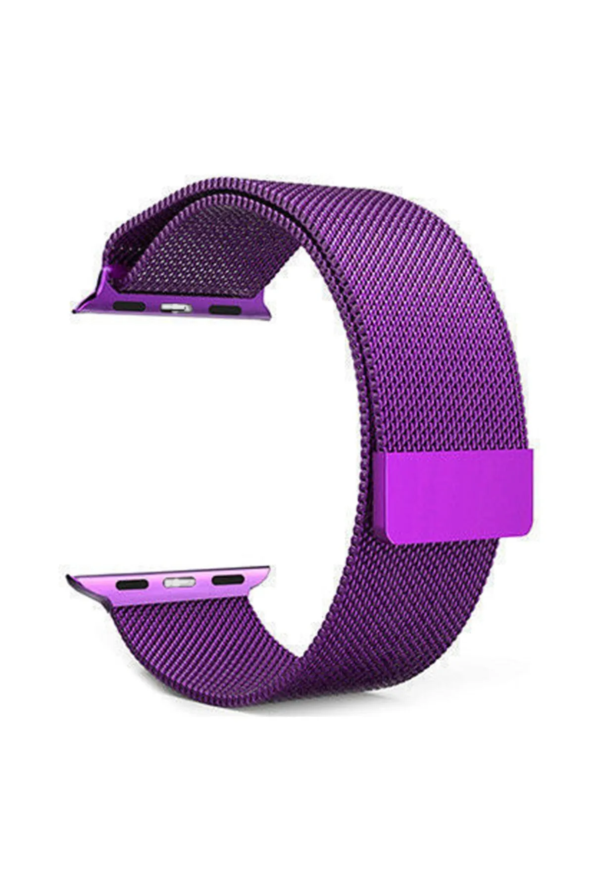 Markacase Apple Watch Seri 4 5 6  40 Mm İçin Metal Milanese Kordon görsel 3