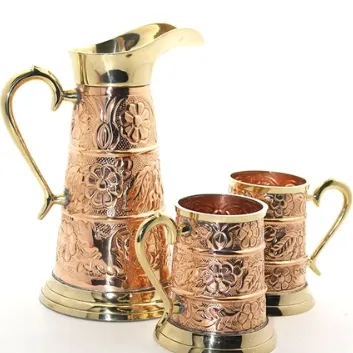 Exporanto Pirinç 2 Bardaklı Sürahi Seti 6026