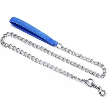 Exporanto Köpek Gezdirme Zinciri 1 Metre 3mm Mavi