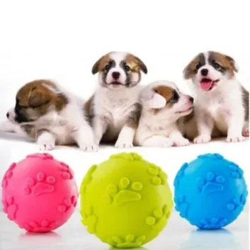 Exporanto Köpek Isırma Topu Pati Desenli