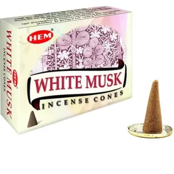 Exporanto White Musk Cones