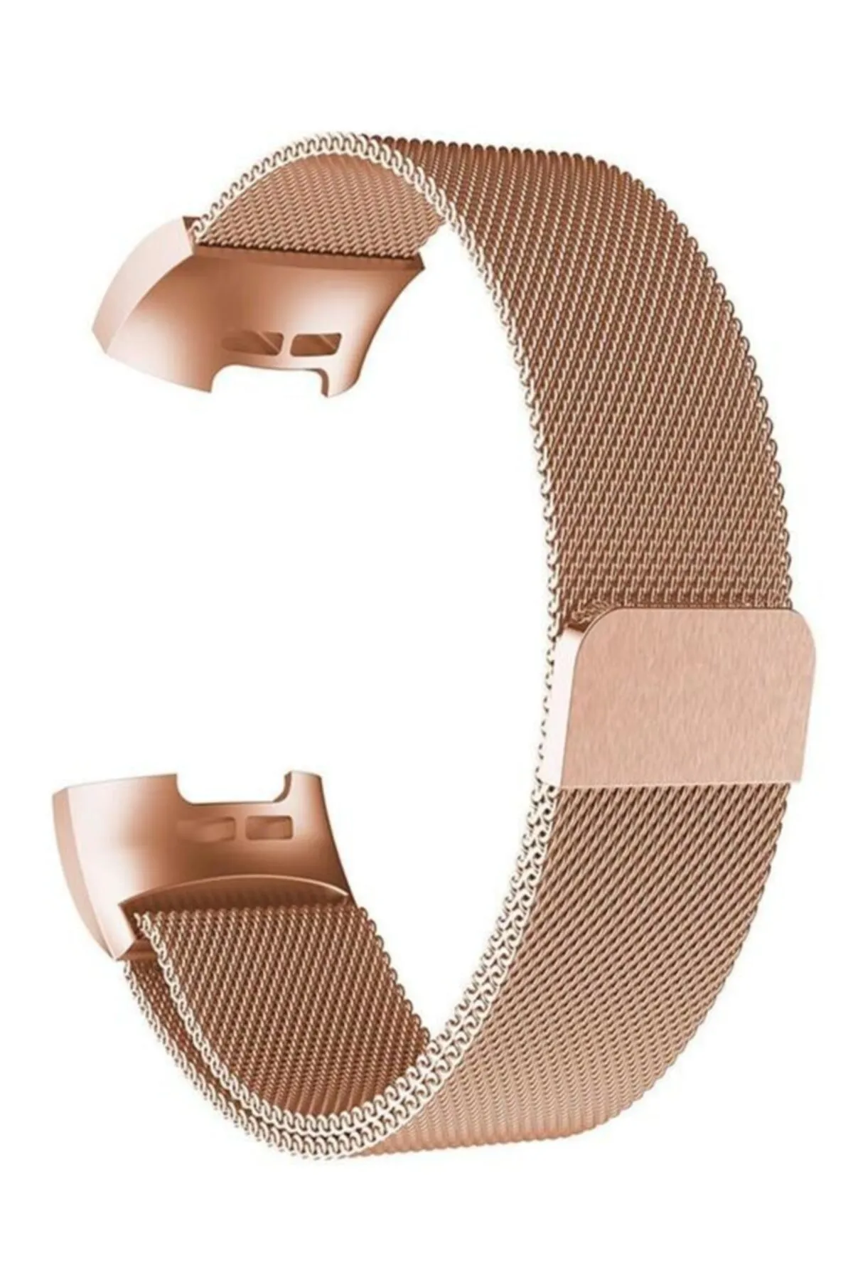 Markacase Fitbit Charge 4 Uyumlu Metal Mıknatıslı Milanese Kordon görsel 3
