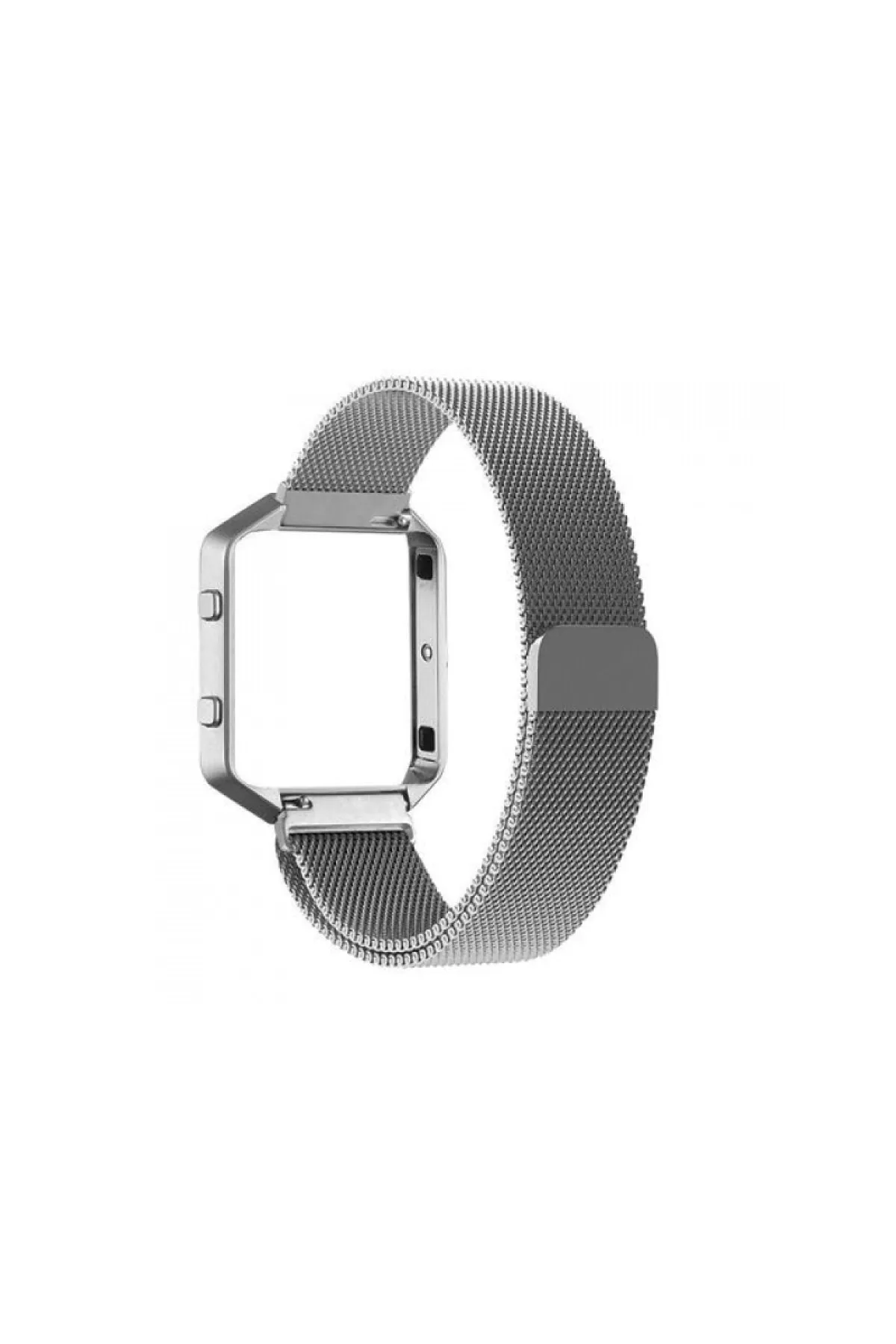 Markacase Fitbit Blaze Uyumlu Metal Mıknatıslı Milanese görsel 2