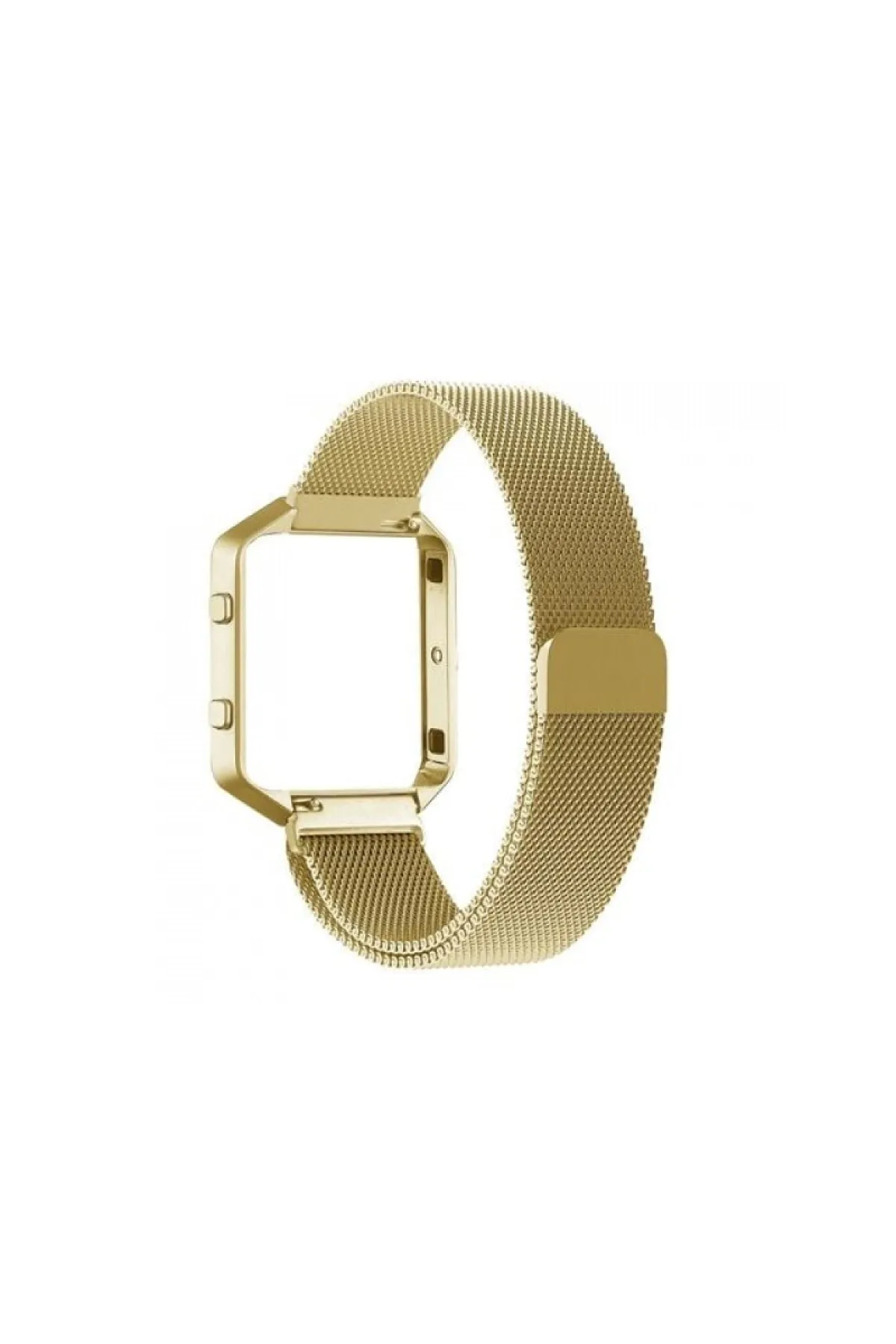 Markacase Fitbit Blaze Uyumlu Metal Mıknatıslı Milanese görsel 3