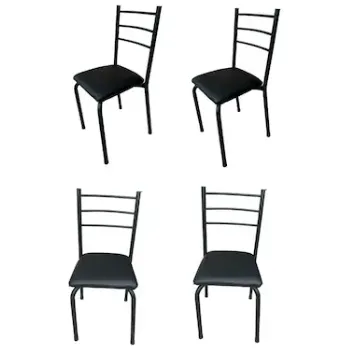 Sivas Gözde Mobilya Asos Metal 4 Lü Kahve Çayocağı Kıraathane Sandalyesi 001