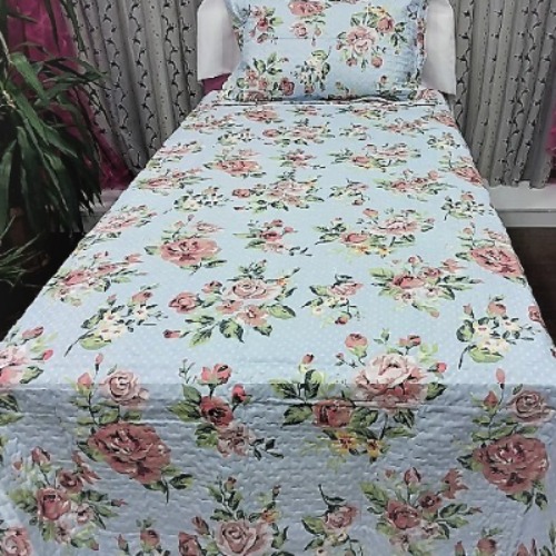 Taç Blossom Yatak Örtüsü Tek  Kişilik