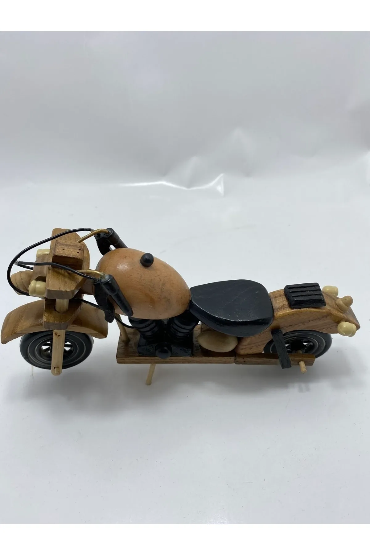 MYK HEDİYE VE SANAT ATÖLYESİ Ahşap Motosiklet & Motor görsel 4