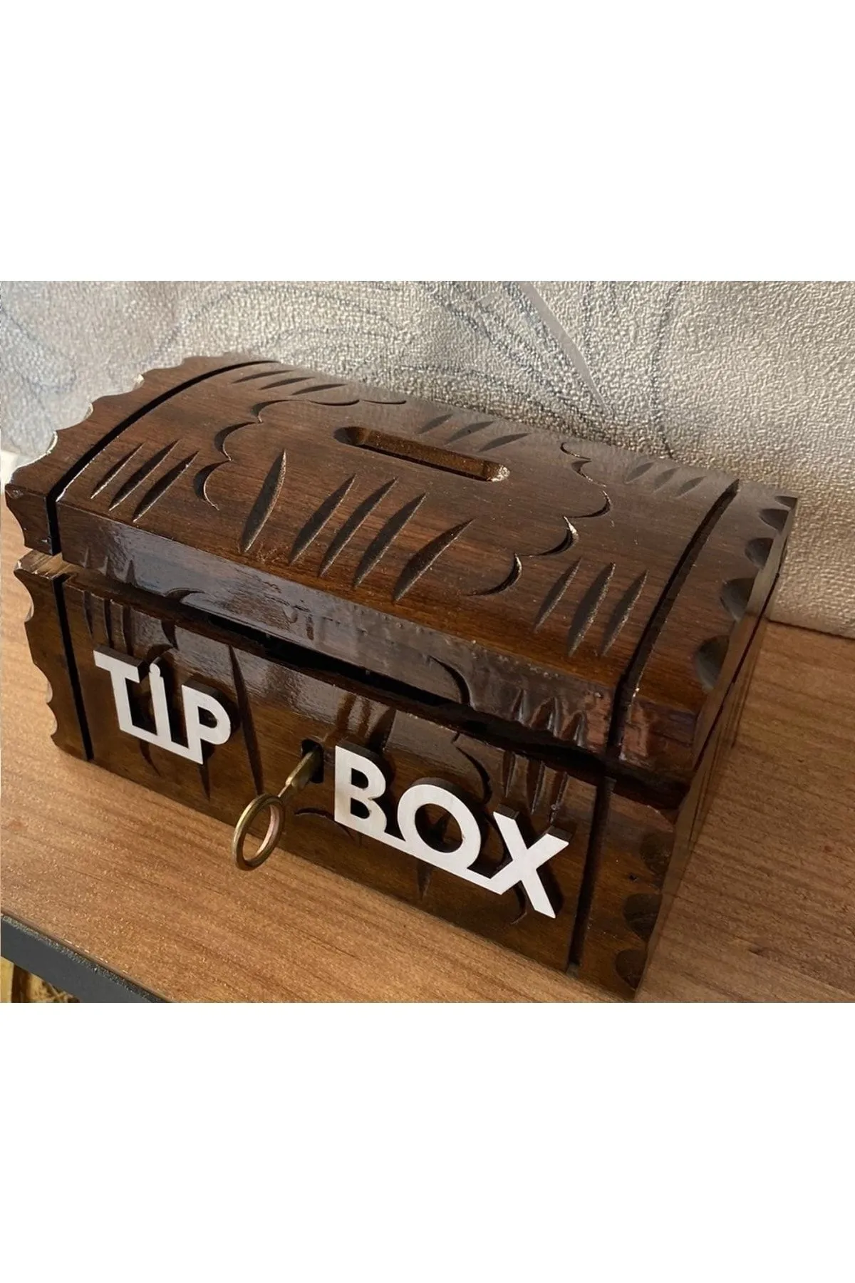 MYK HEDİYE VE SANAT ATÖLYESİ Tip Box Bahşiş Kutusu görsel 5