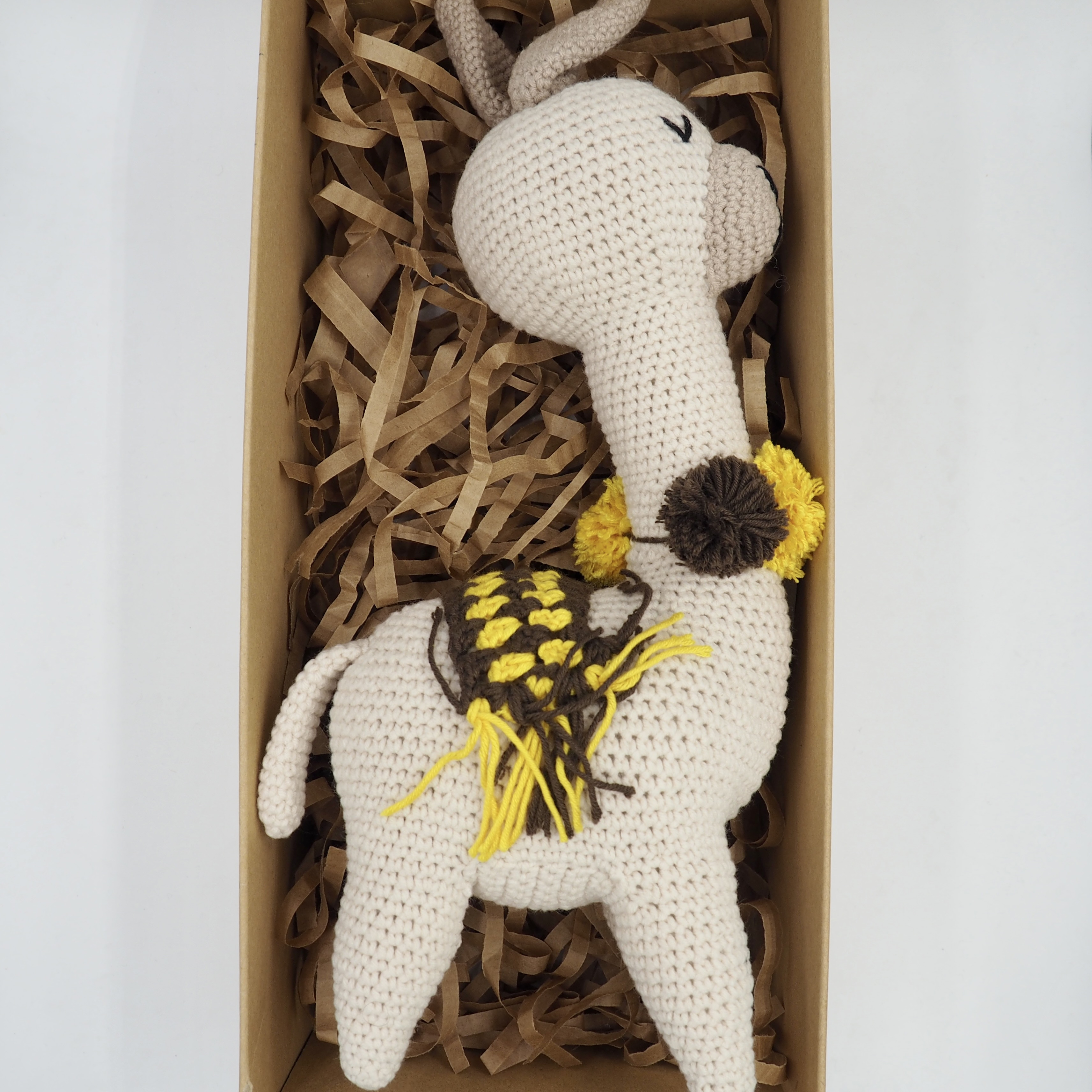 Sevimli Lama Amigurumi Oyuncak görsel 5