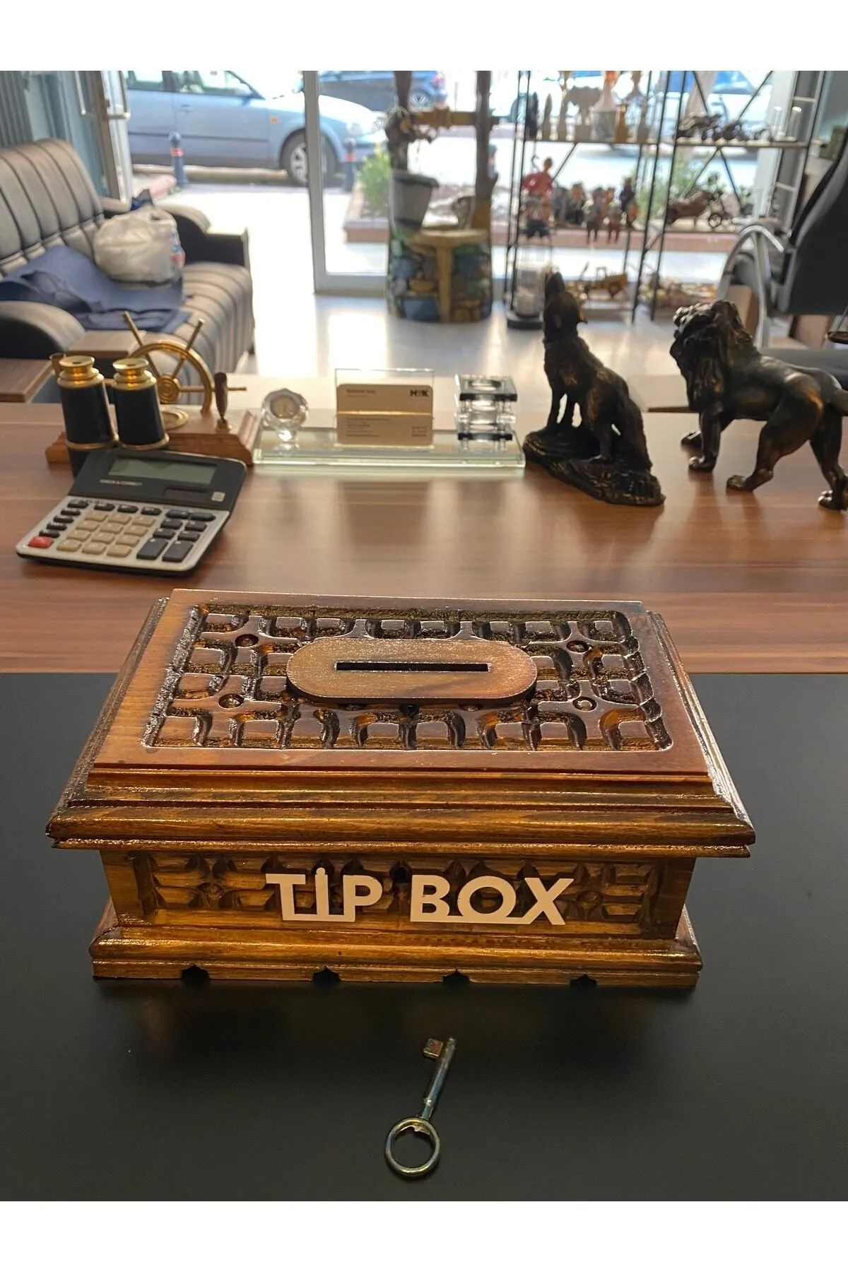 MYK HEDİYE VE SANAT ATÖLYESİ Tip Box Bahşiş Kutusu görsel 2