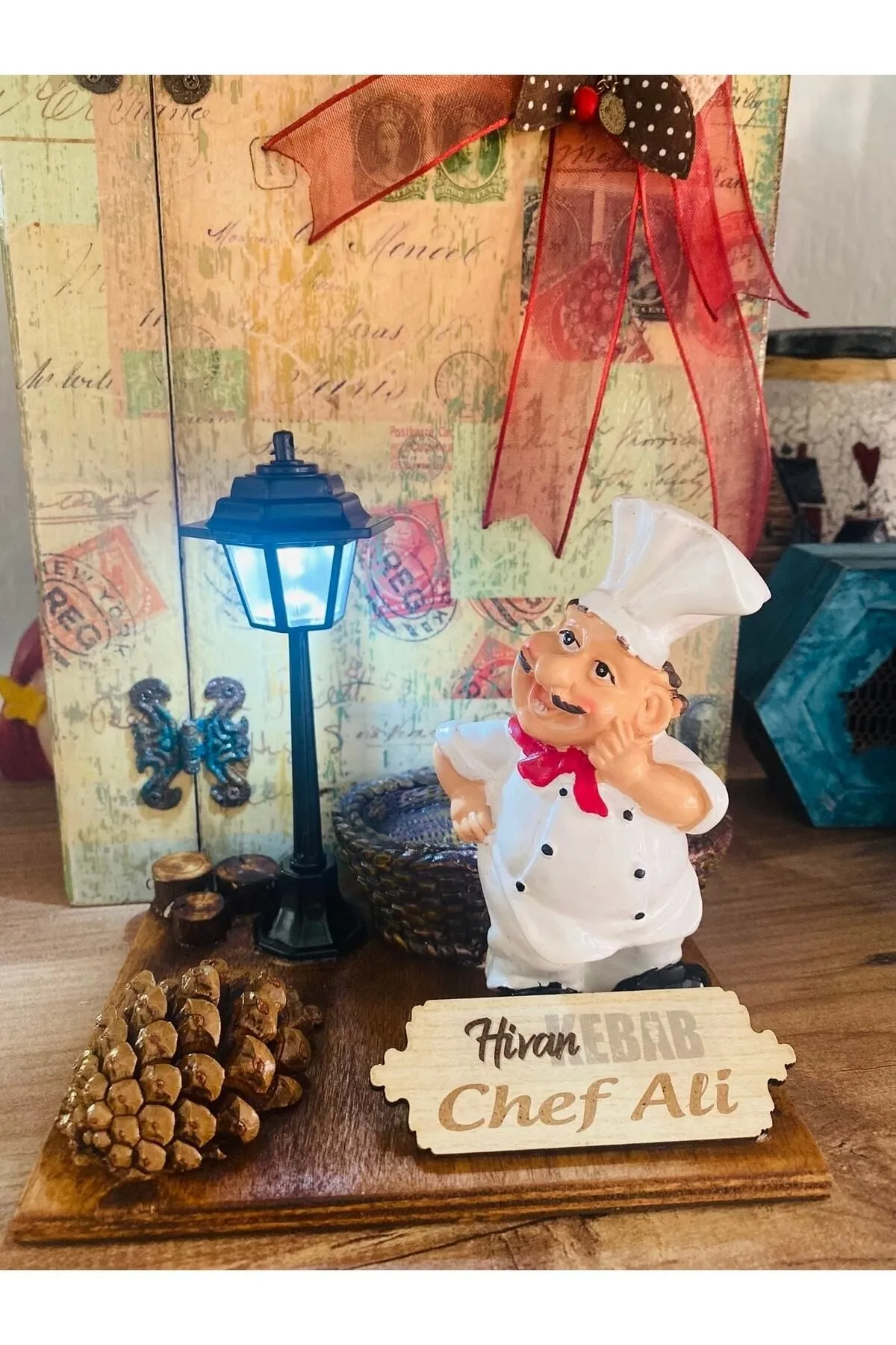 MYK HEDİYE VE SANAT ATÖLYESİ  Aşcı Chef Hediyesi Kafe Restoran Hediyeleri görsel 3