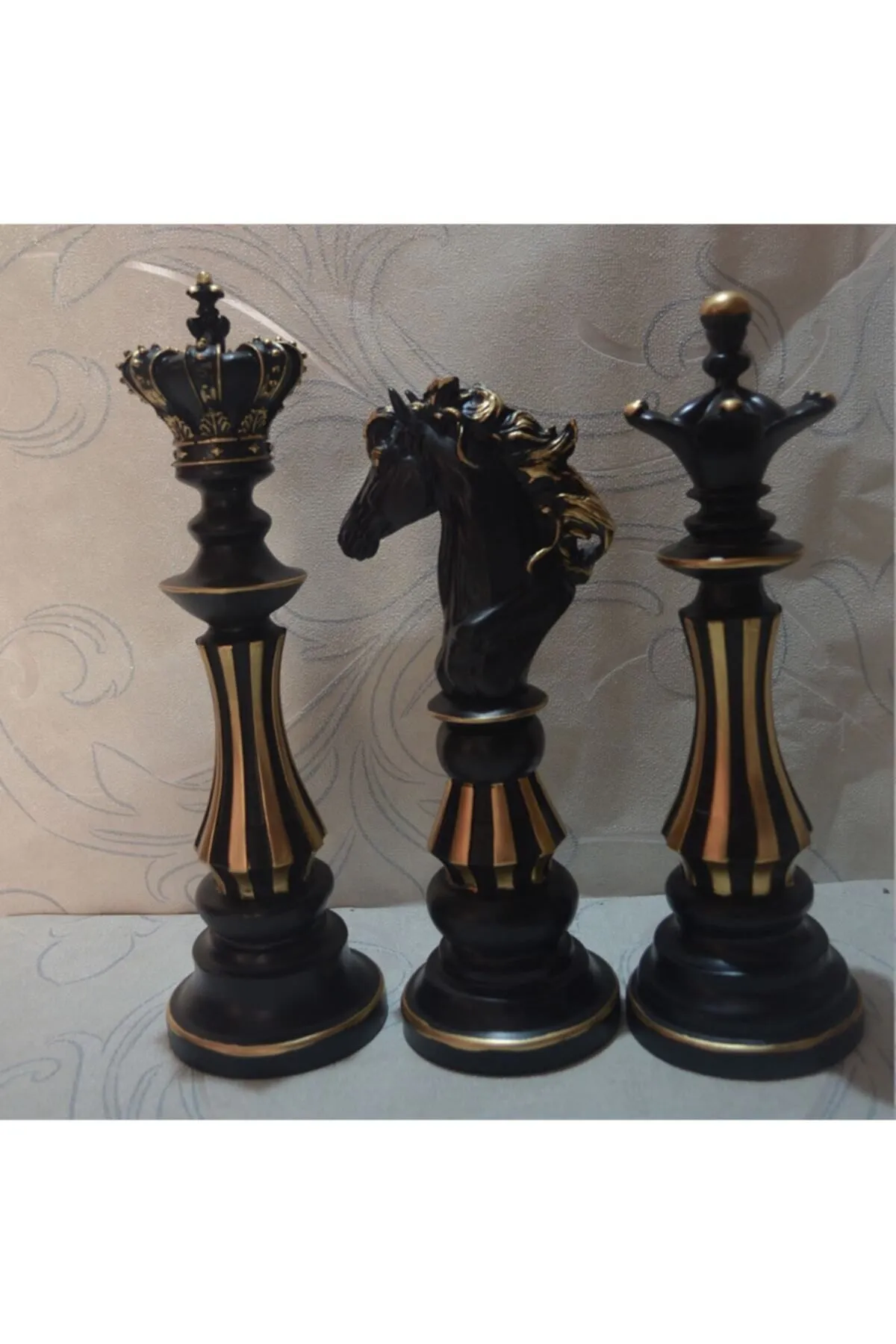MYK HEDİYE VE SANAT ATÖLYESİ Satranç Üçlü Takım görsel 2