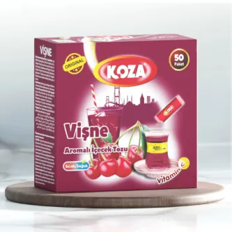 CEXOS Koza Tek İçimlik Vişne Aromalı Toz İçecek 50'li - CBT4418-9283