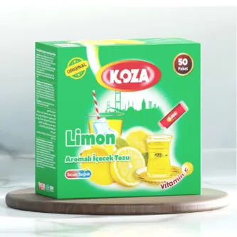 CEXOS Koza Tek İçimlik Limon Aromalı Toz İçecek 50'li - CBT3946-2098