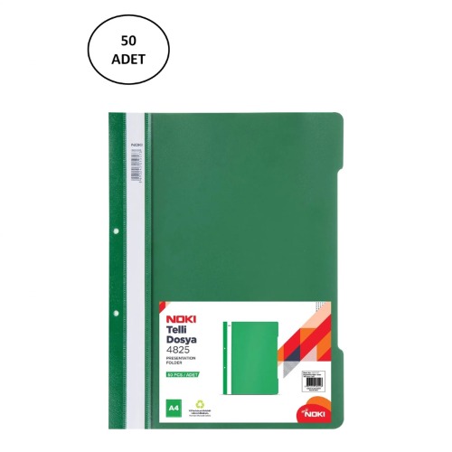 CEXOS Noki Eco Telli Dosya Yeşil 50 li - CBT8485-4043