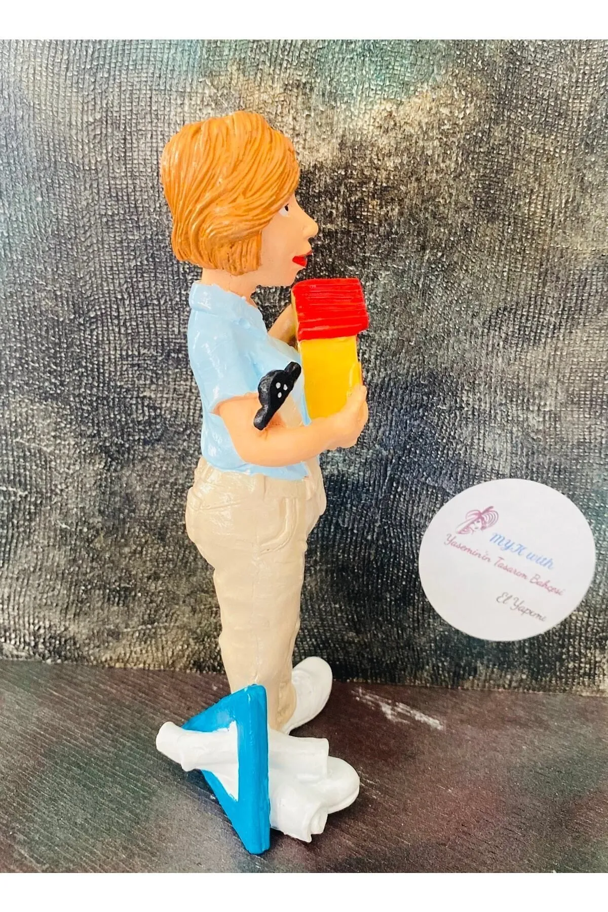 MYK HEDİYE VE SANAT ATÖLYESİ  Mimar Kız Biblo görsel 4