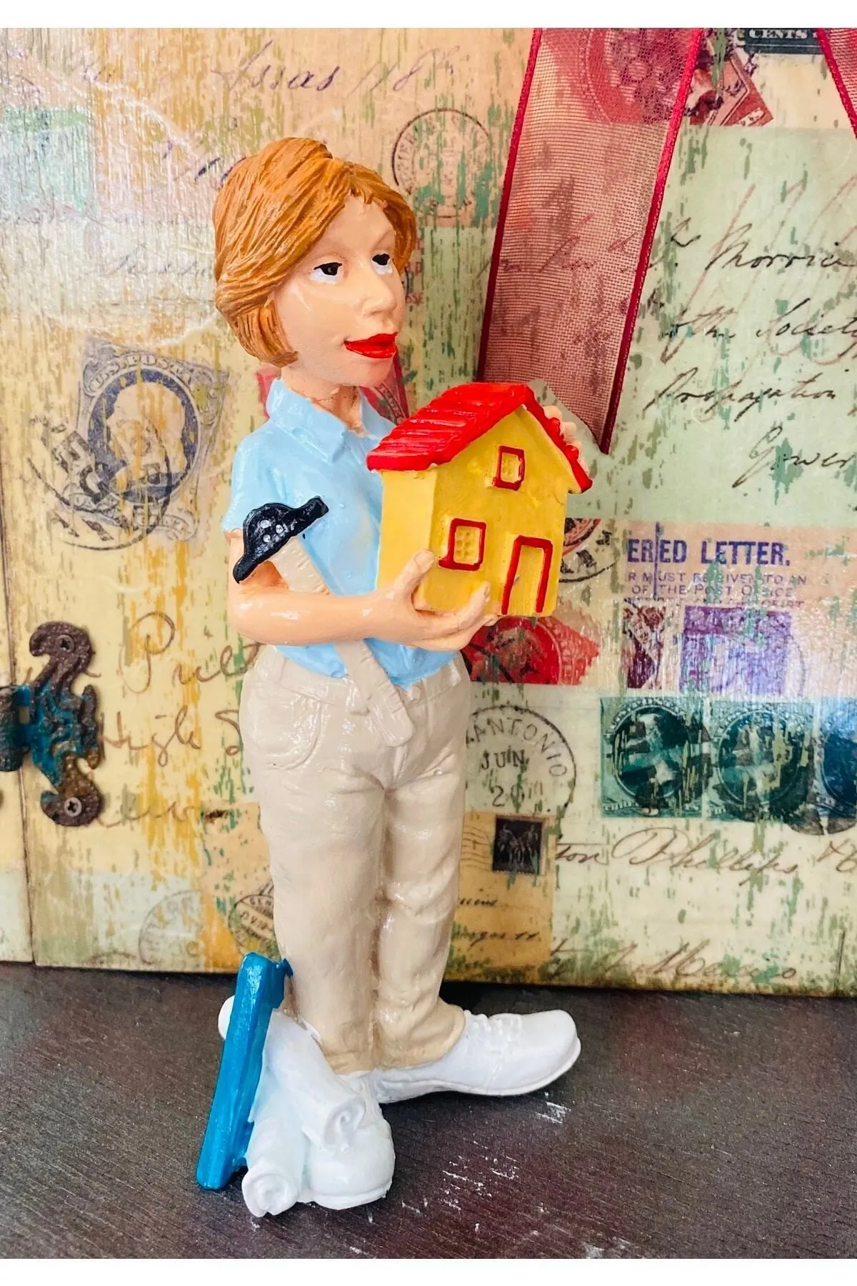MYK HEDİYE VE SANAT ATÖLYESİ  Mimar Kız Biblo görsel 6