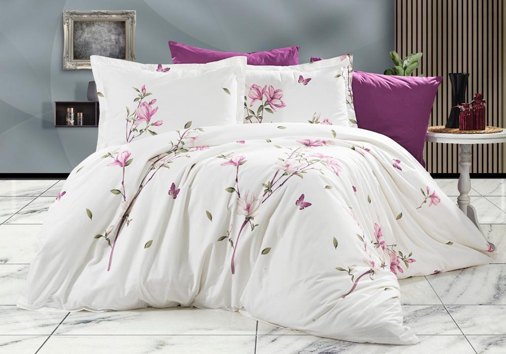 Elif Tedarik %100 Cotton Çift Kişilik Nevresim Takımı görsel 2