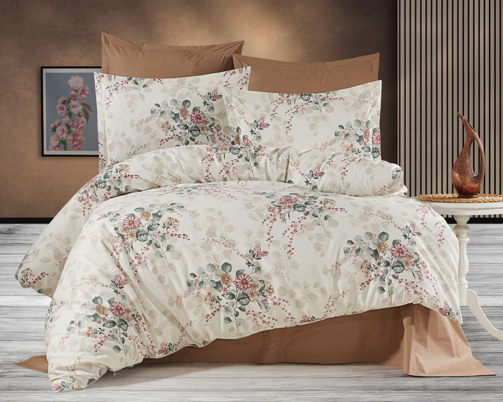Elif Tedarik %100 Cotton Çift Kişilik Nevresim Takımı görsel 2
