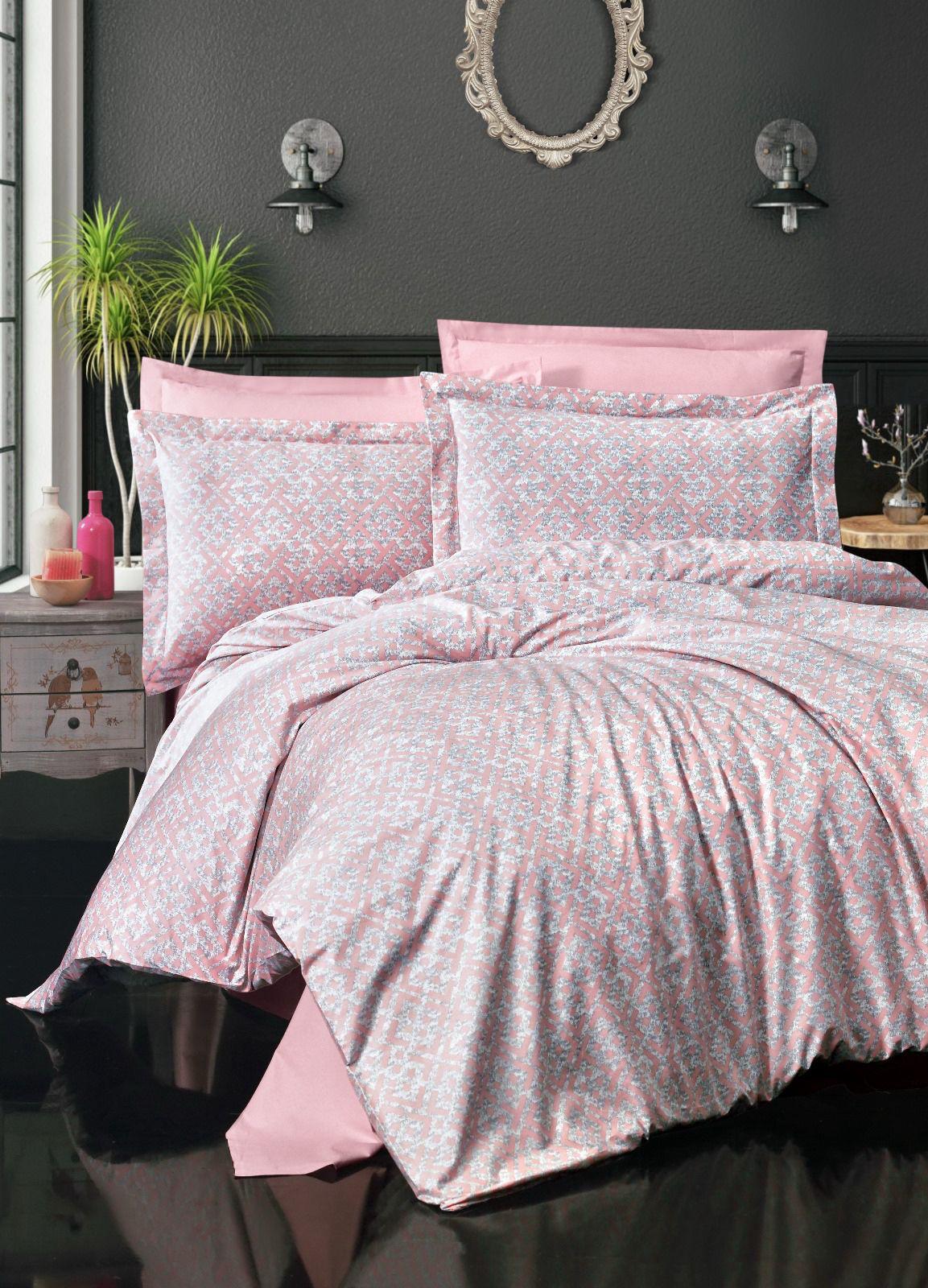 Elif Tedarik %100 Cotton Çift Kişilik Nevresim Takımı görsel 2