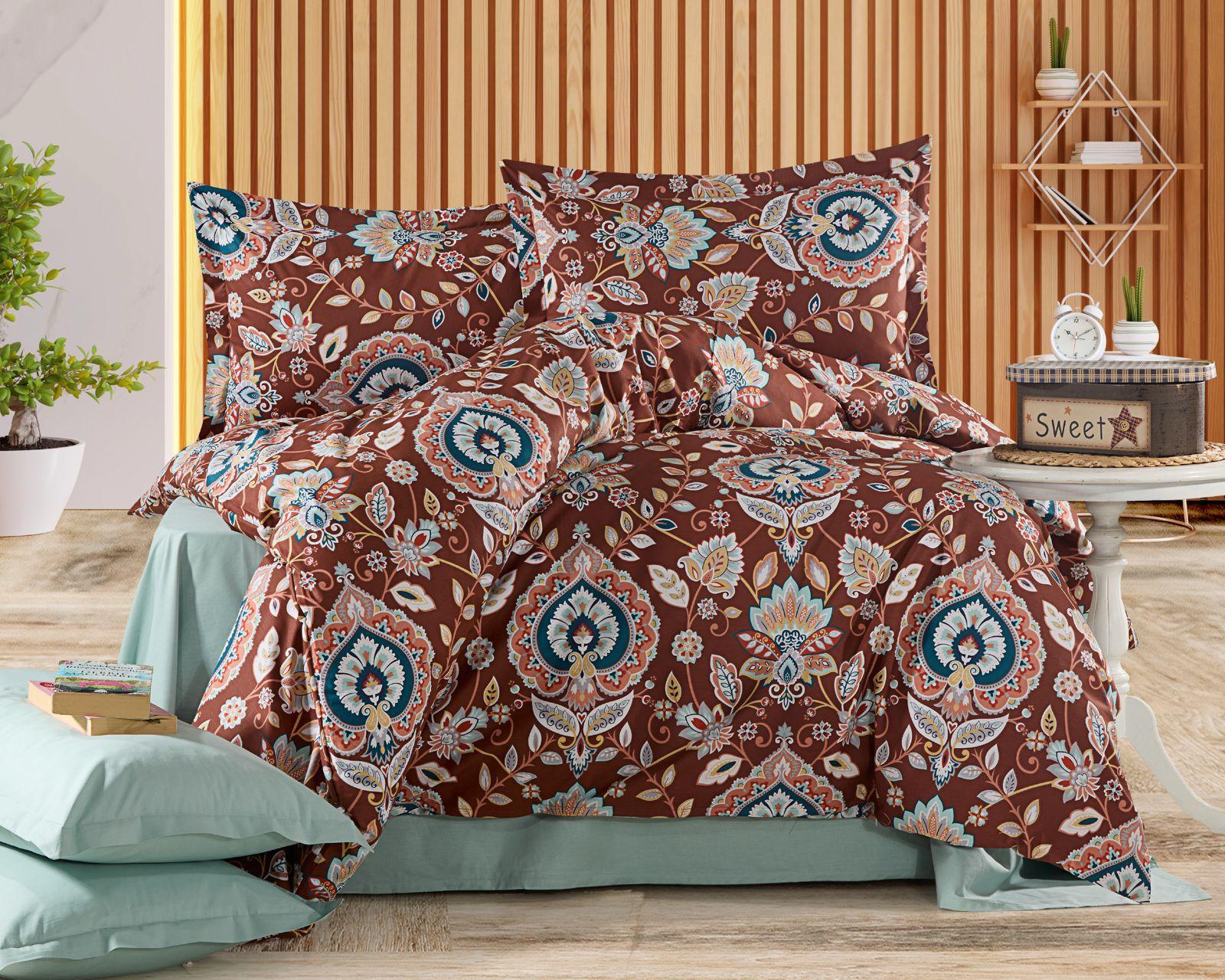 Elif Tedarik %100 Cotton Çift Kişilik Nevresim Takımı görsel 2