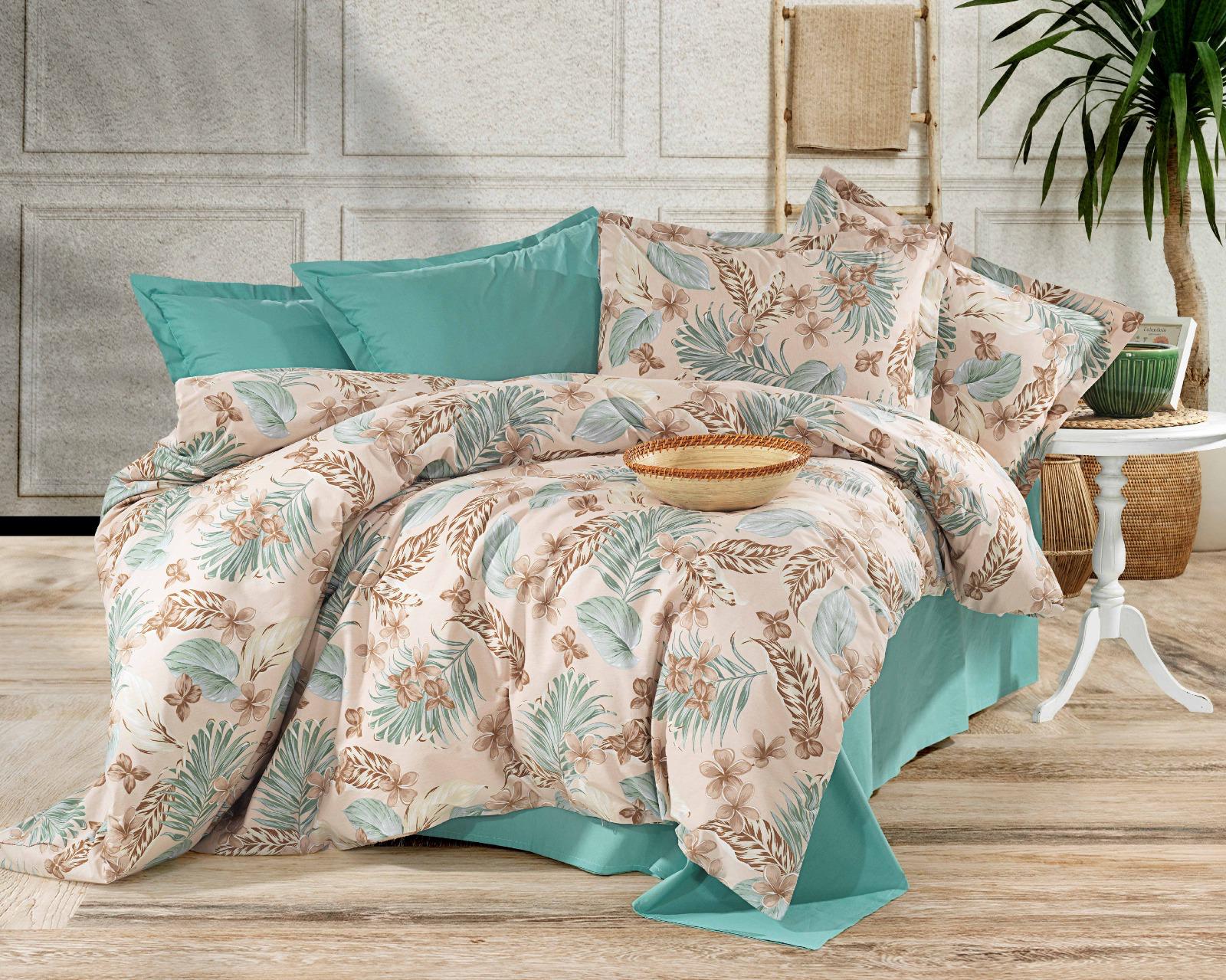 Elif Tedarik %100 Cotton Çift Kişilik Nevresim Takımı görsel 2
