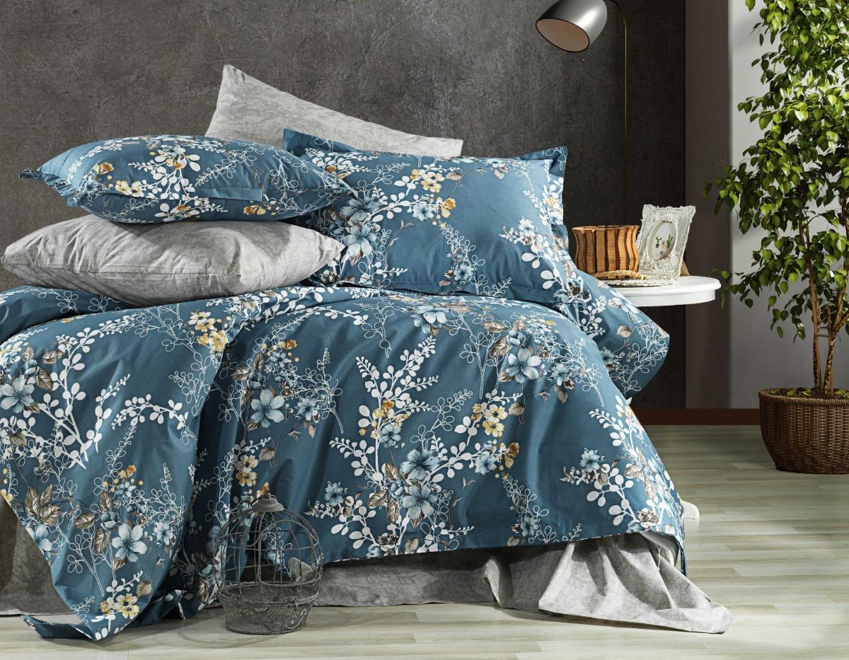 Elif Tedarik %100 Cotton Çift Kişilik Nevresim Takımı görsel 2