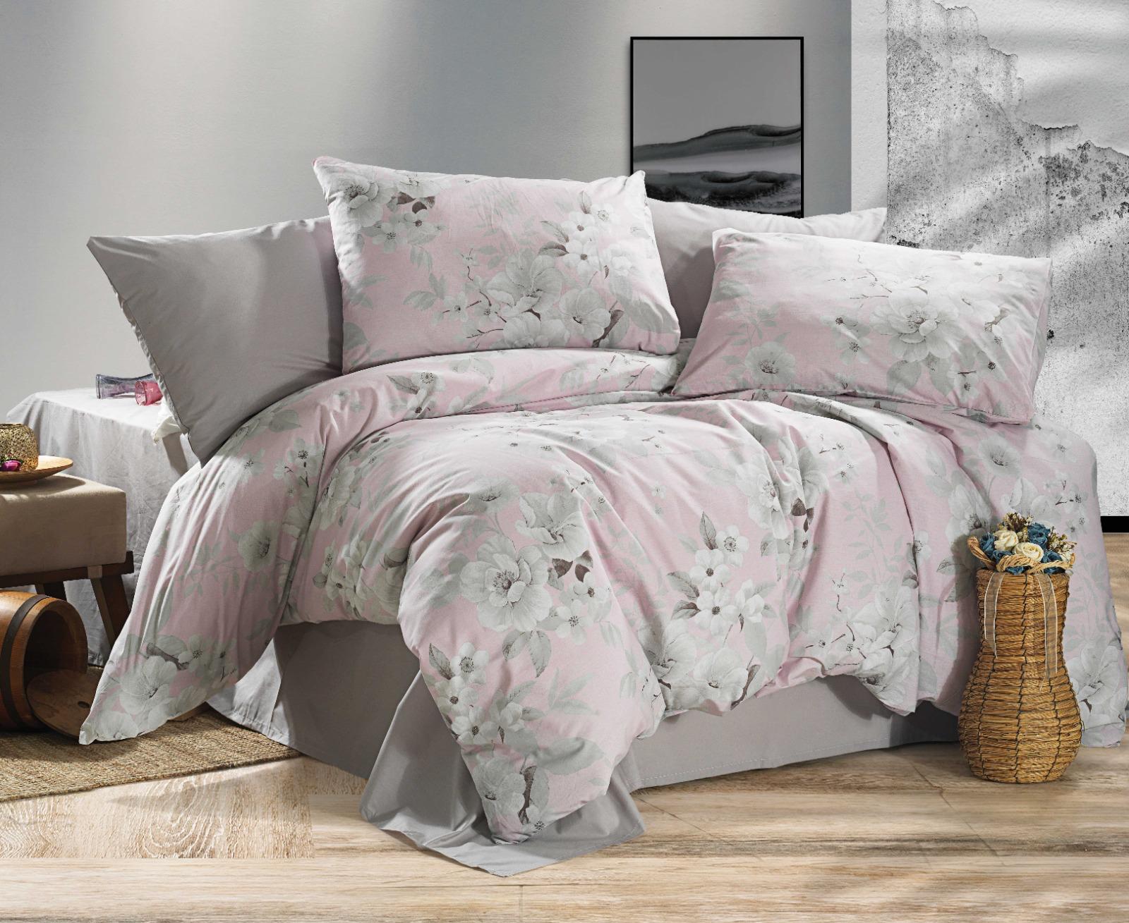 Elif Tedarik %100 Cotton Çift Kişilik Nevresim Takımı görsel 2