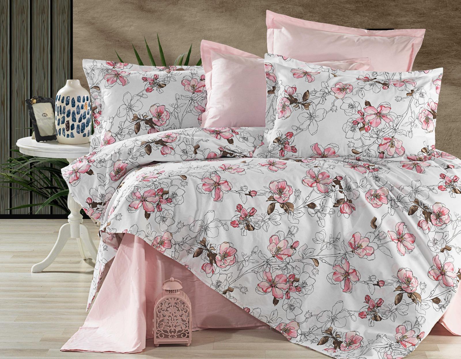 Elif Tedarik %100 Cotton Çift Kişilik Nevresim Takımı görsel 2