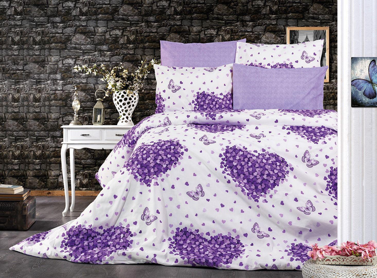 Elif Tedarik %100 Cotton Çift Kişilik Nevresim Takımı görsel 2