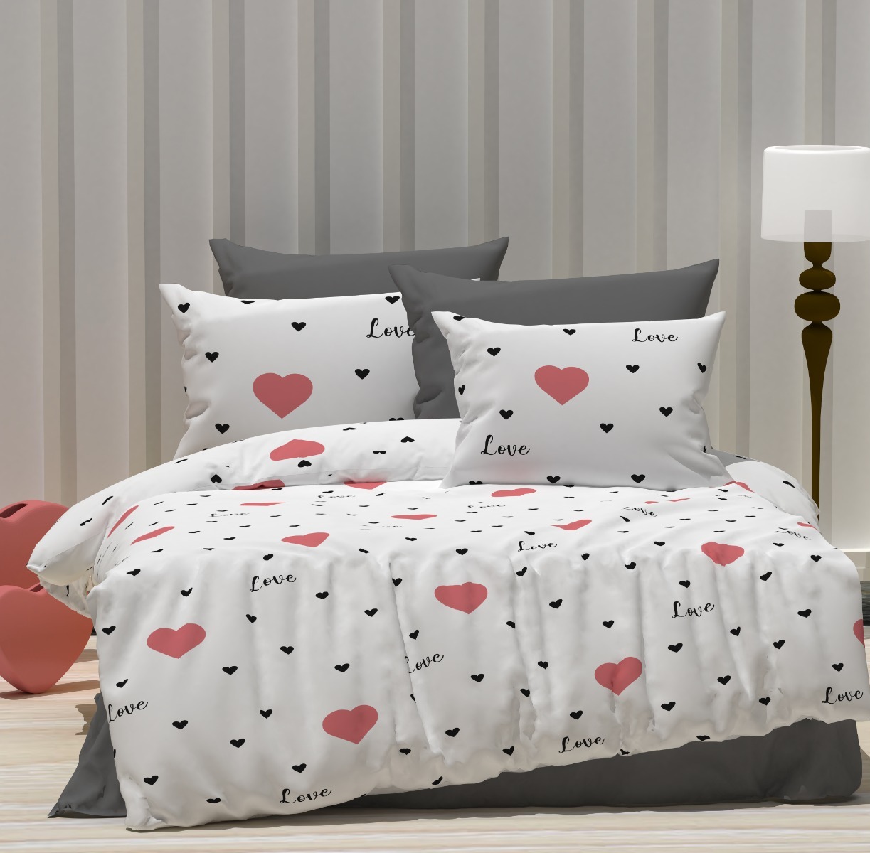 Elif Tedarik %100 Cotton Çift Kişilik Nevresim Takımı