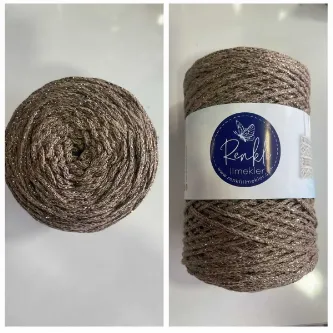 Renkli ilmekler Cotton Simli Makrome 2Mm - 250 gr 250m