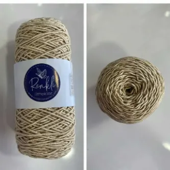 Renkli İlmekler 200 gr Supra İpi Mumlu İp Makrome İpi Çanta İpi Makrome İp