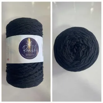 Renkli ilmekler Cotton Makrome 2Mm - 250 gr 250m