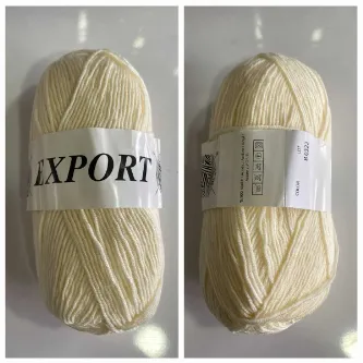 Renkli İlmekler Export Tüylenmeyen Bebek Yünü El Örgü Ipliği 100 Gr 250mt