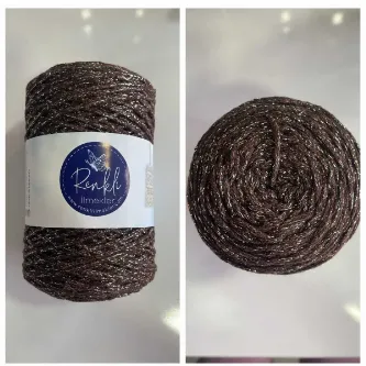 Renkli ilmekler Cotton Simli Makrome 2Mm - 250 gr 250m