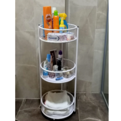 TRENDESK Beyaz Çok Amaçlı Organizer Banyo Mutfak Düzenleyici