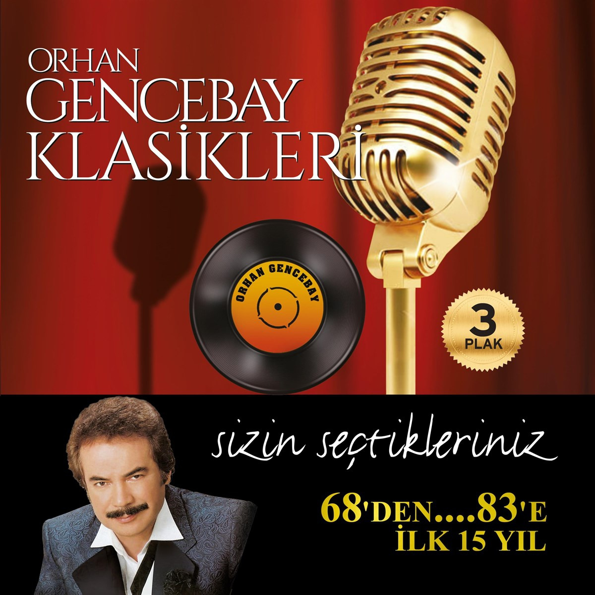 Hanzade Antik Plak ORHAN GENCEBAY KLASİKLERİ VOL. 1 (3 PLAK)