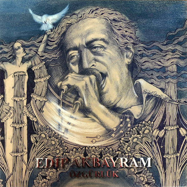 Hanzade Antik Plak EDİP AKBAYRAM ÖZGÜRLÜK (LİMİTLİ BASIM, NUMARALI)