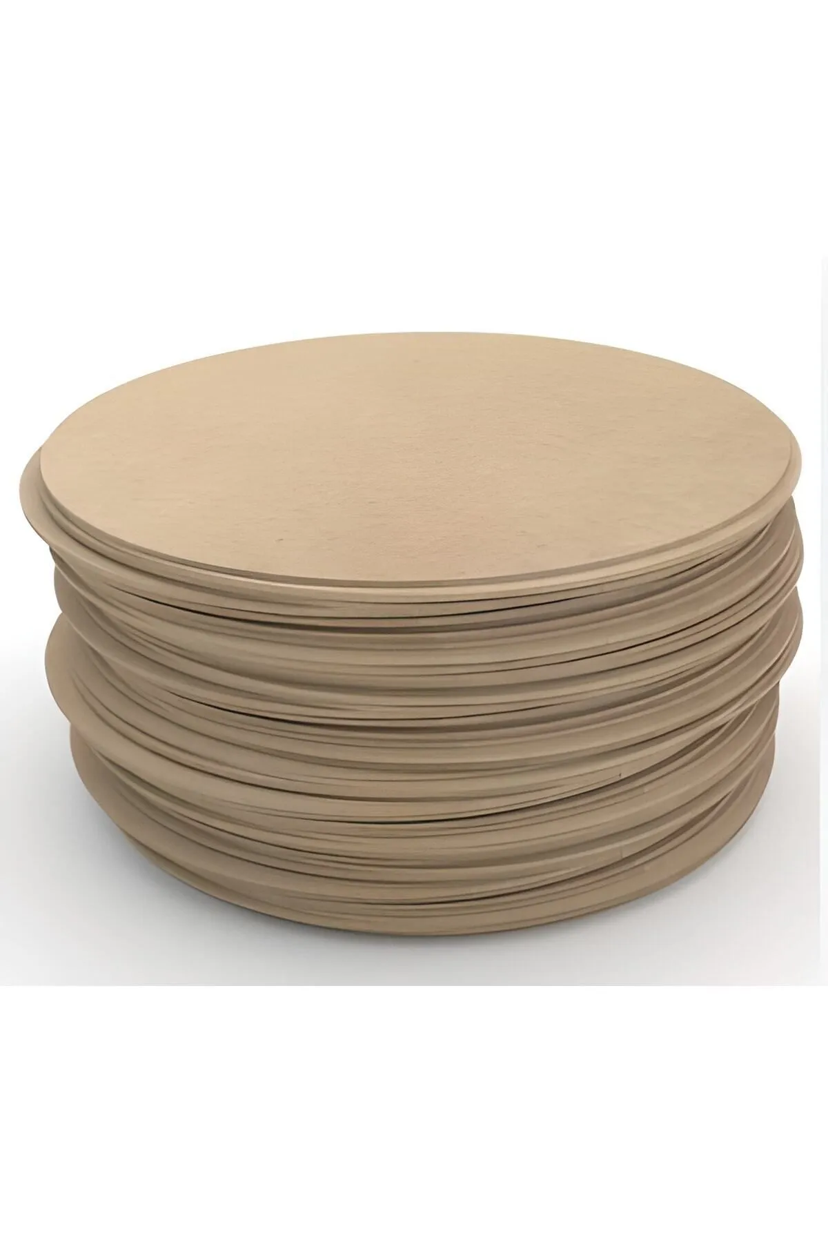 Silay Hediyelik 30 Cm 6 Adet Naturel Ahşap Supla Tahtası Ham Mdf Ahşap