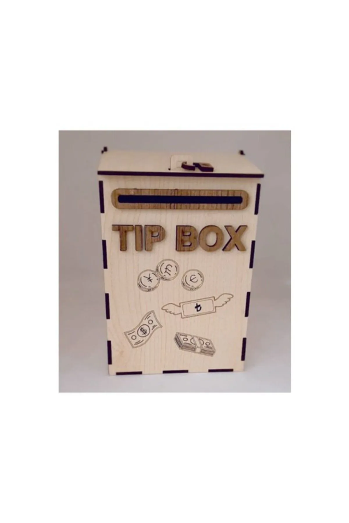 Silay Hediyelik Posta Kutusu Tip Box Bahşiş Kutusu Tipbox