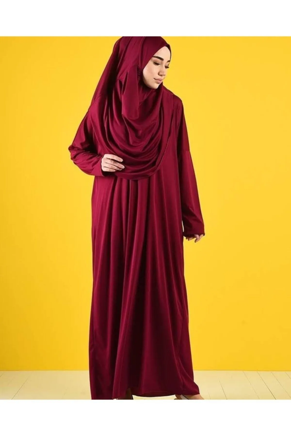 Butik Ayvitrin Kadın Namaz Elbisesi Tek Parça görsel 3