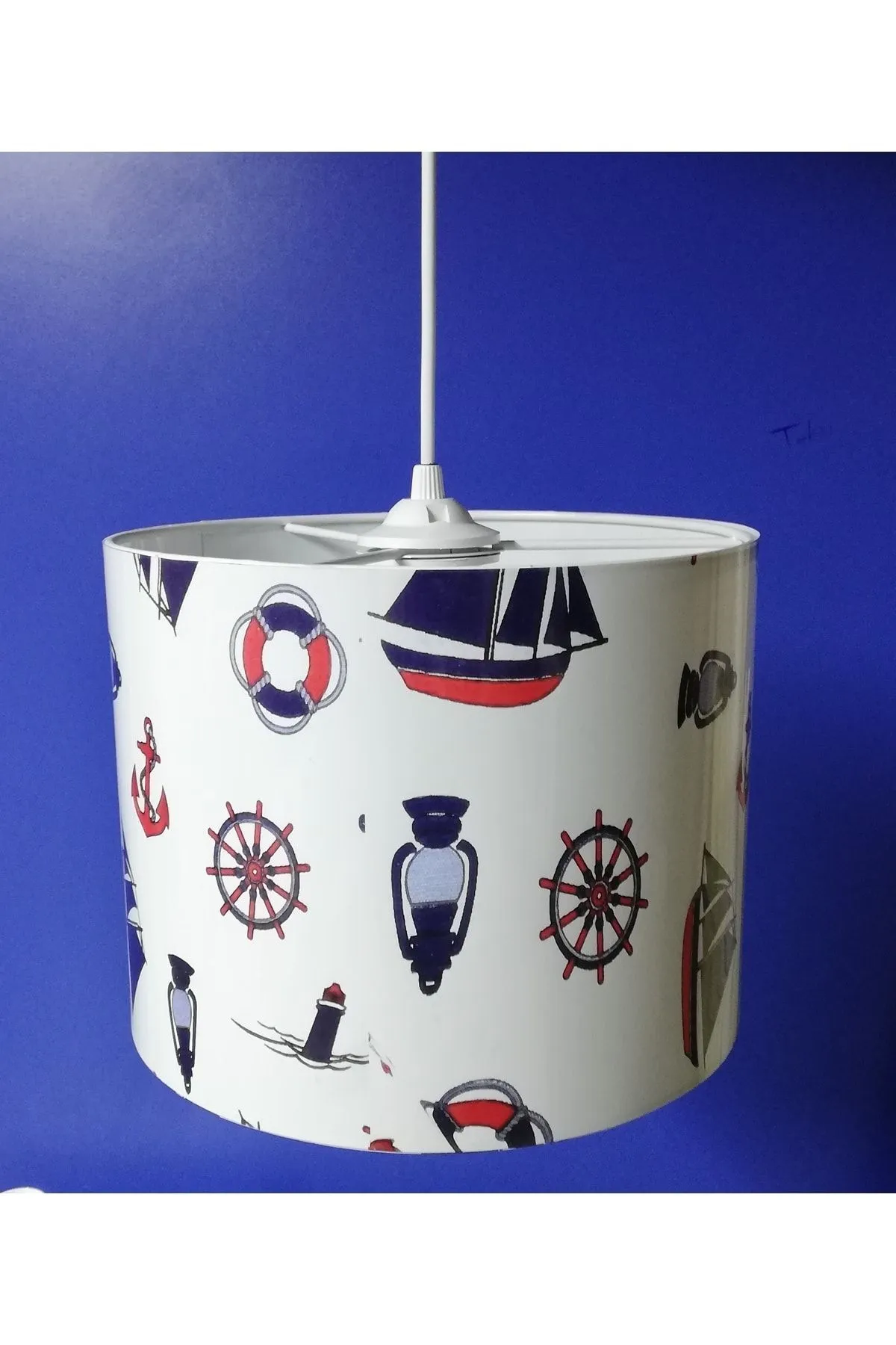 Tekay Aydınlatma Denizci Pvc Avize Çap 25 Cm görsel 2