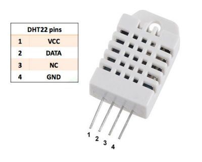 Robotikdevre DHT22 DİJİTAL SICAKLIK VE NEM SENSÖRÜ(ORJİNAL)