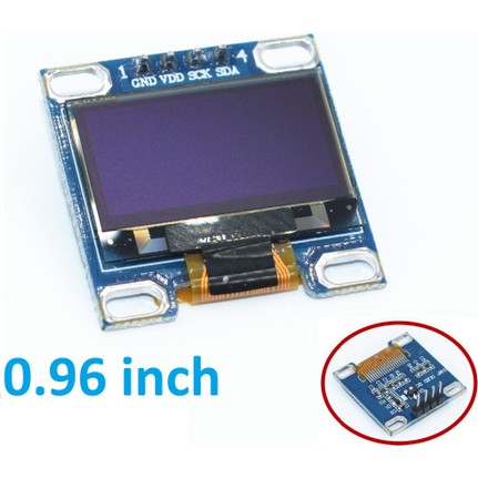 Robotikdevre 0.96'' I2C OLED Ekran 128x64 görsel 2