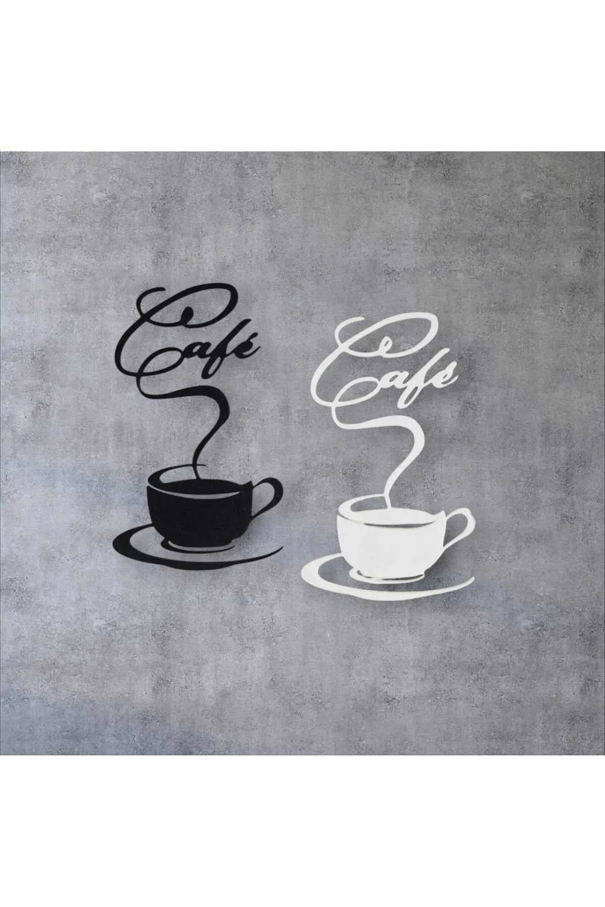 Next 3D Store 2'li Cafe Mutfak Duvar Dekarosyonu