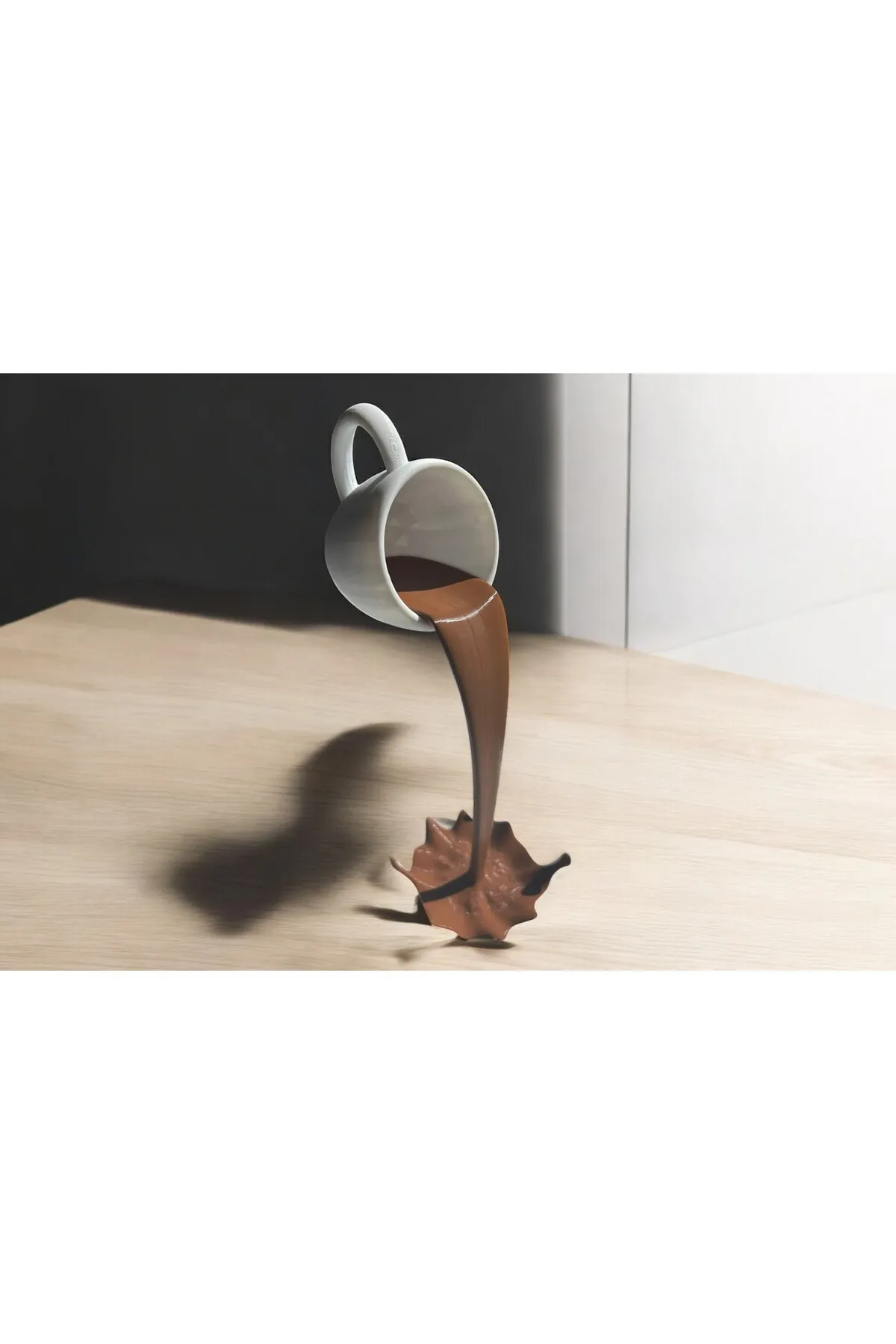 Next 3D Store Dekoratif Dökülen Kahve Figürü - Kahve Köşesi - Coffee Corner görsel 6